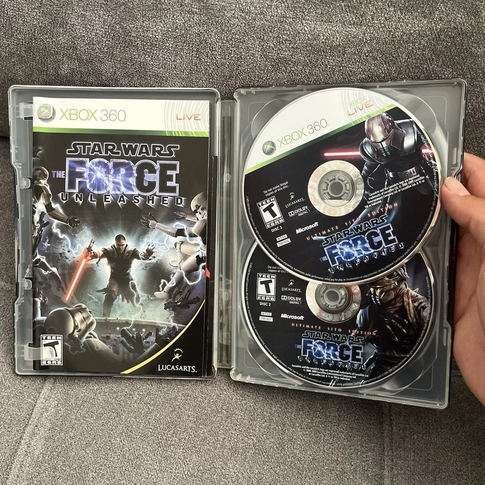Xbox 360 Star Wars: The Force Unleashed [Ultimate Sith Edition] W Card Steelbook